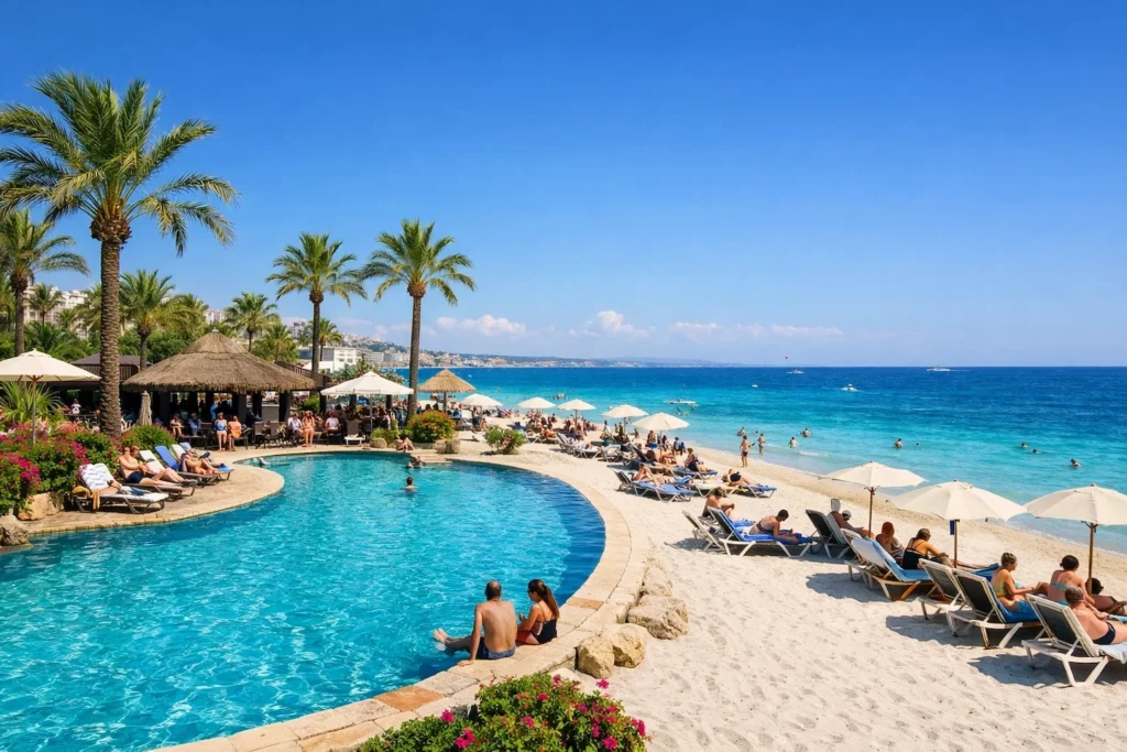 Günstige Pauschalreisen – Strand und Pool im Urlaubsresort