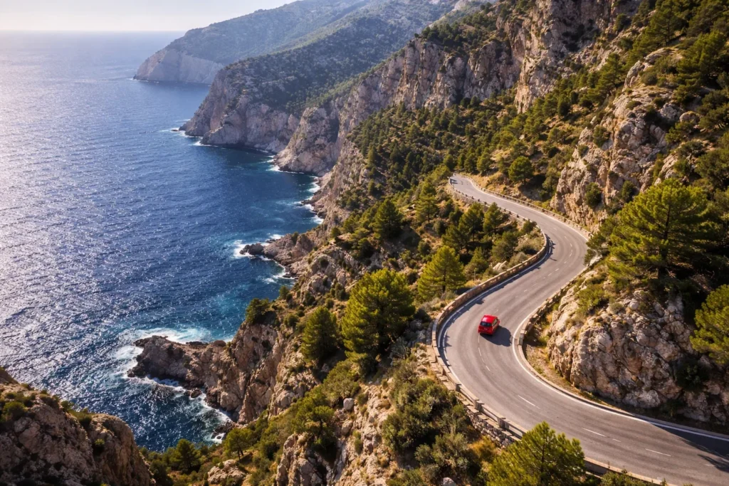 Mietwagen Mallorca – Panoramastraße Ma-10 durch die Tramuntana